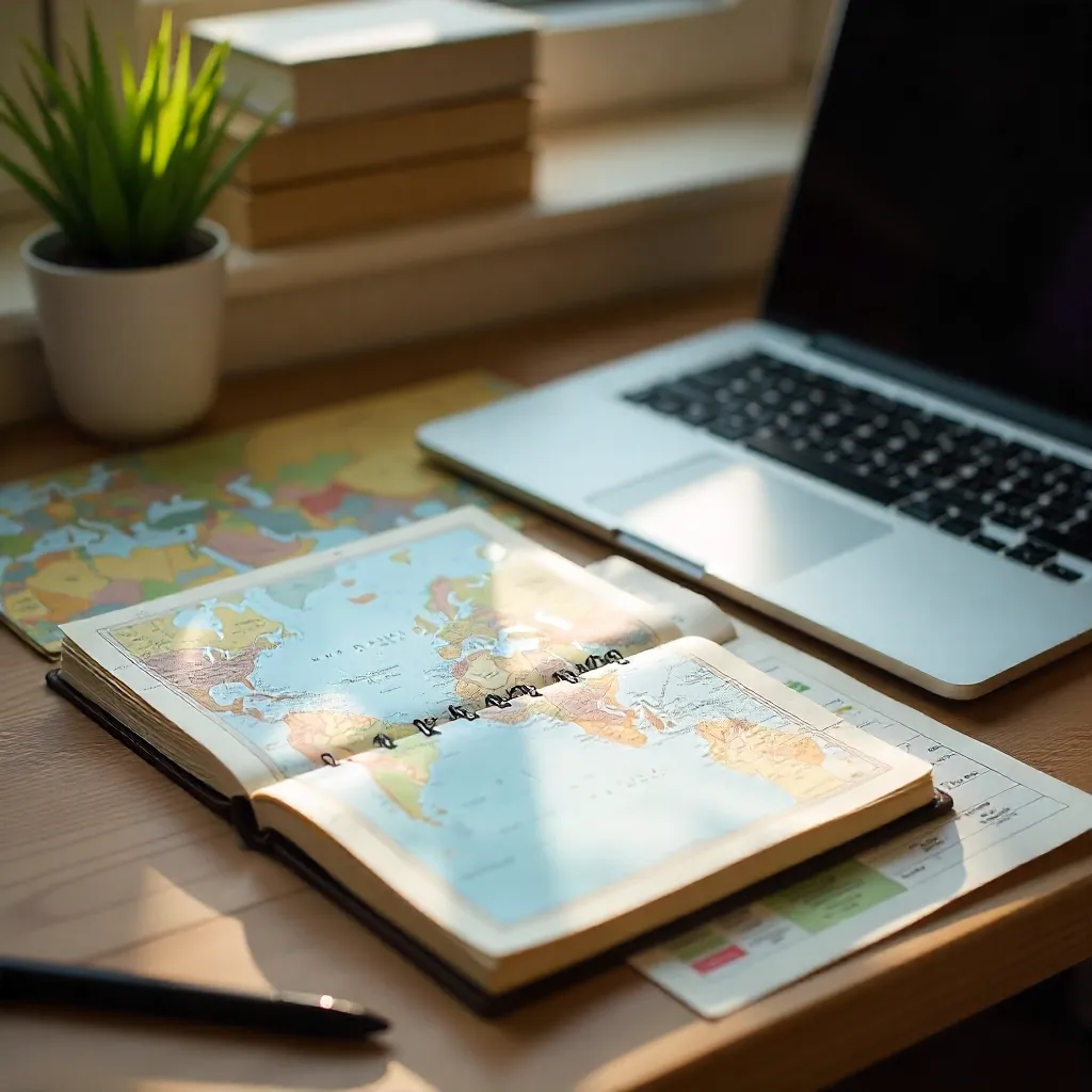 Desert adventure with camels